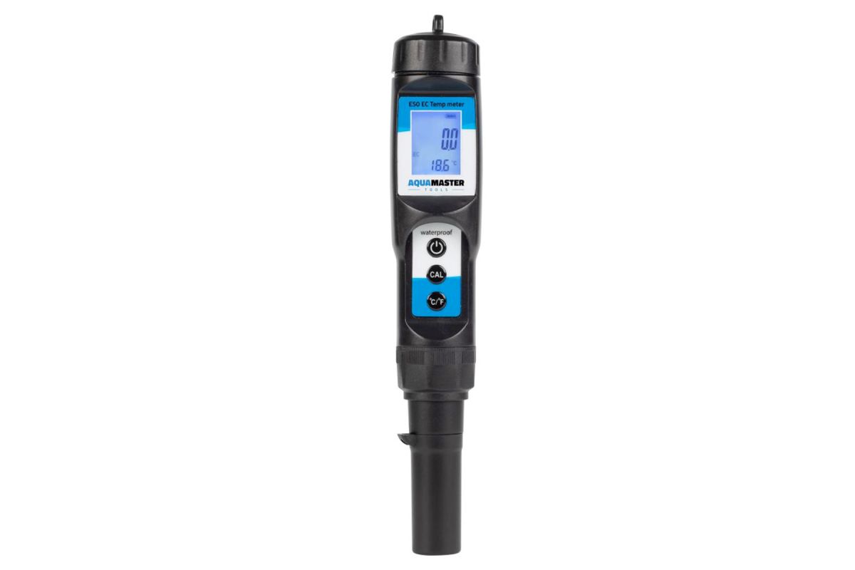 Aquamaster E50 Pro - Digitale EC / TEMP meter
