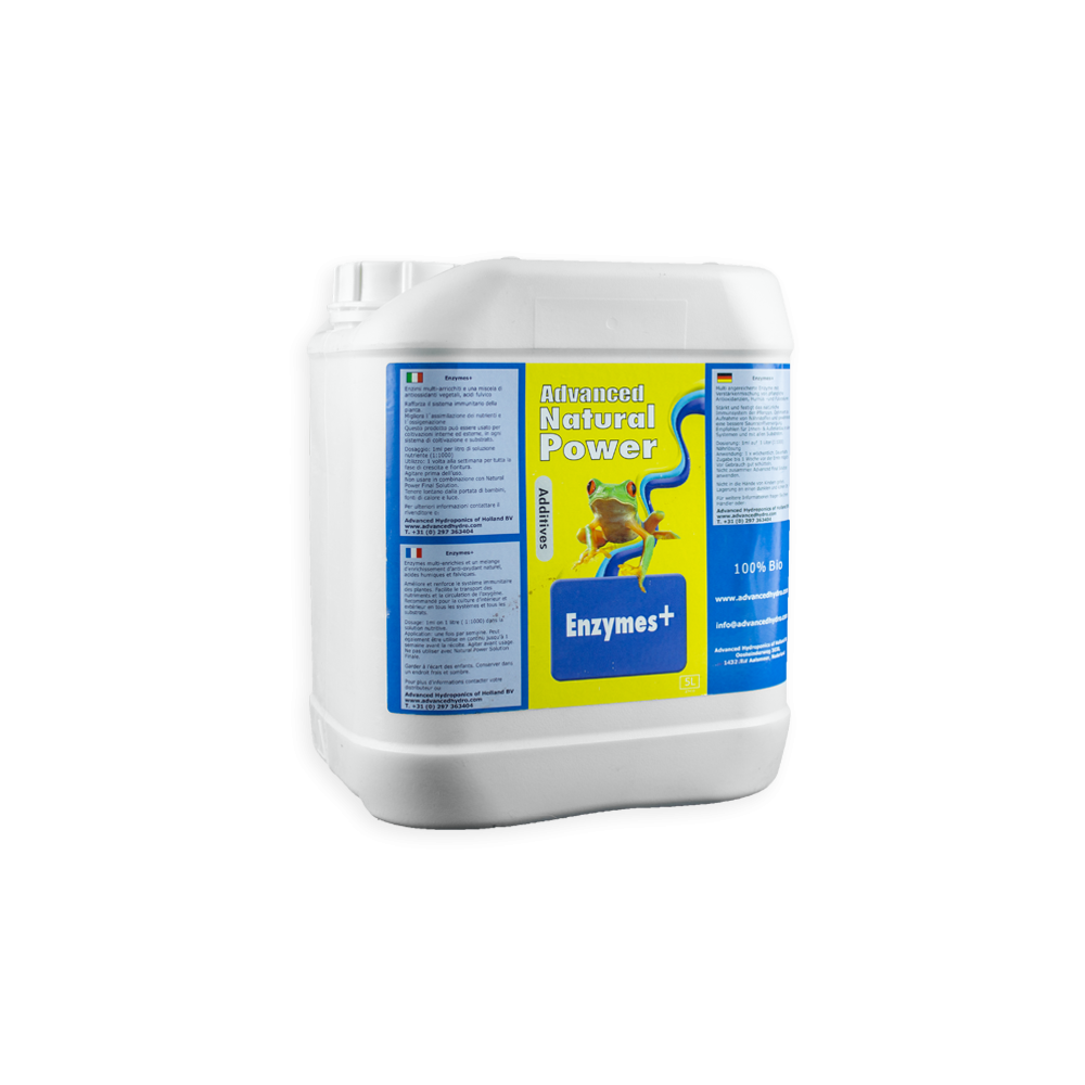 Advanced Hydroponics - Natural Power - Enzymes+ - 5 liter